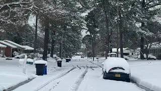 Snow Storm 2025 virginia - USA ‼️‼️‼️