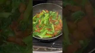 #Pork & Mustard leaves Gravy #cooking