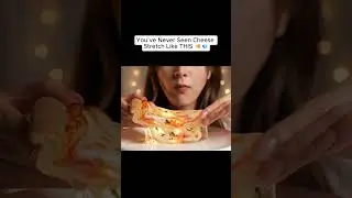 You&rsquo;ve Never Seen Cheese Stretch Like THIS 🍕💎 #asmr #brainbow #satisfying #asmrsounds #sleep #relax