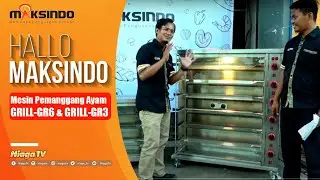 Mesin Pemanggang Ayam GRILL-GR6 & GRILL-GR3 Maksindo