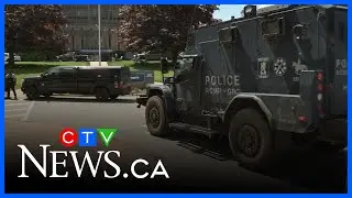 Heavy police presence at Halifax university