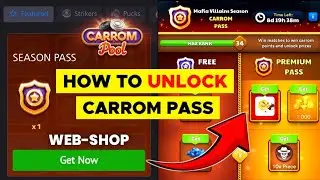 How to Unlock Carrom Pass from Webshop | Carrom Pool | Full Details | Jamot Gaming