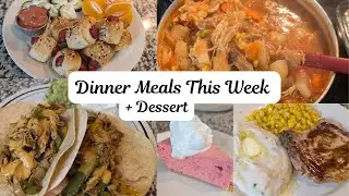What's For Dinner? | Dinner Meals This Week | Easy & Budget Friendly Dinners