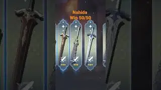 win Nahida`s banner 50/50