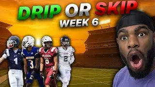 My Chat Actually Has ELITE Drip?!?! (Rating My Subscribers Football Drip Week 6)