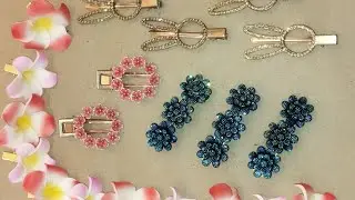 അഞ്ചു മിനിറ്റിൽ പഠിക്കാം Hair accessories making video #simple ideas#
