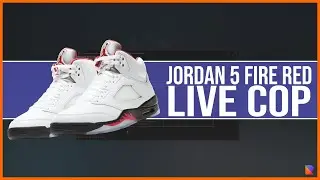 Jordan 5 'Fire Red' Live Cop - Rush AIO