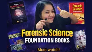 Forensic Science Books| Best books for Forensic Science| CUET NET FACT 