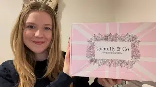 Quaintly & Co British Lifestyle Subscription Unboxing + Review &lsquo;The Cotswolds&rsquo; English Countryside