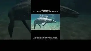 Mosasaurus | The Ocean&rsquo;s Final Emperor Revealed #mosasaurus #prehistoricocean #apexpredator