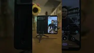 One of the BEST features on Pixel Fold. Take selfies with main cameras. Outer display for framing