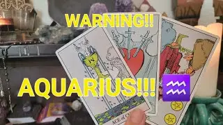 AQUARIUS!! 😳 SOMEONE IS AFTER YOUR ABUNDANCE! THIRD PARTY INTERFERENCE!😡