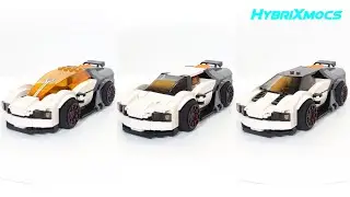 Futuristic sports car moc (Lego & Mega Construx)