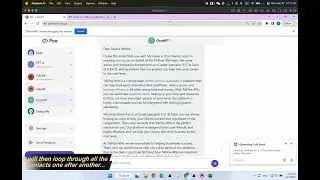 Revolutionizing Cold Email Writing with ChatGPT and RPA | Tikflow Automation