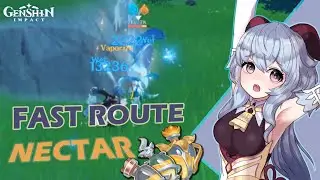 39 WhopperFlower Farm Route for Ganyu【GENSHIN IMPACT】