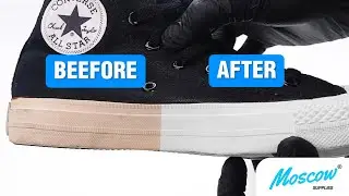 TUTORIAL REPAINT / CAT ULANG MIDSOLE SEPATU CONVERSE