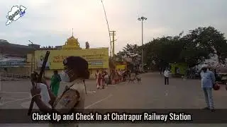 Check Up and Check In at Chatrapur Railway Station while boarding into Konark Express. #Odishafiles