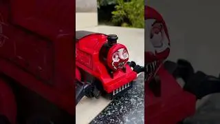 Choo choo Charles Train Crash!! #thomasandfreinds #shortsvideo #choochoocharles