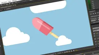 25. After Effects: Sorvete Colorê Giratório Voando Tranquilão