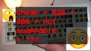 MONSTARGEARS 80% HOT SWAPPABLE KEYBOARD