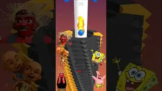STACK BALL NOOB 😔⁉️#gaming #games #ball #ondelondel #bola #ball #gameplay