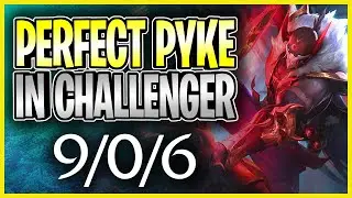 *PERFECT PYKE IN CHALLENGER!* HIGHEST DAMAGE IN THE GAME! (SEASON 10 GAMEPLAY) - League of Legends