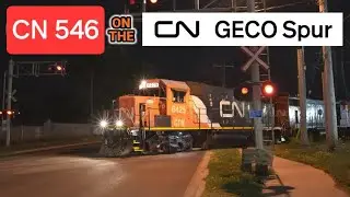 CN 546 on the GECO Spur