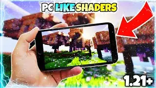 Top 5 PC Like Shaders for Minecraft PE 1.21+ 😱 | Ultra Realistic Android Shaders