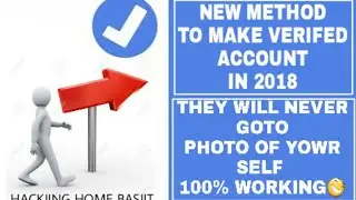 Verify FB Account 2018 new method [100% working] by Basiit