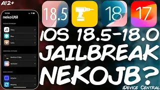 iOS 18.5 - 18.0 NekoJB JAILBREAK For All Devices Analyzed & Real NekoJB Jailbreak Features / Support