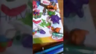 все мои фигурки из пластилина