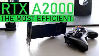 Эта крошечная видеокарта RTX A2000 обладает мощностью и полностью оправдывает слово «Эффективность»!