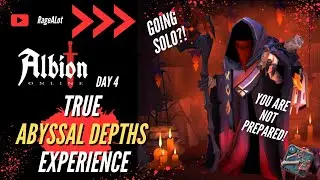 My FIRST Abyssal Depths Experience (We DIED A LOT!) - Albion Online