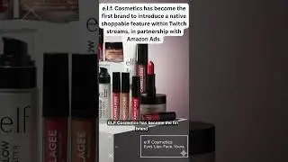 eyes.lips.face.sticky. | e.l.f. Cosmetics Announcement #ELFCosmetics        #Beauty #AmazonAds