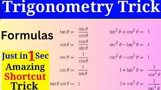 Trigonometry All important formulas Ratio of trigonometry,