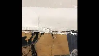 Scrape Sagging Mud Off The Ceiling Joints - Liagle Tapeless Drywall Finishing - No more tape!