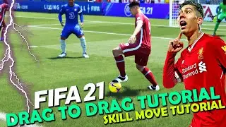 FIFA 21 Drag to Drag Tutorial | How to Perform the Drag to Drag | FIFA 21 Skill Move Tutorial
