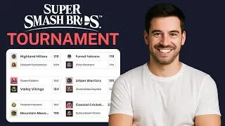 Как создать турнирную сетку Super Smash Bros {ШАГ ЗА ШАГОМ]