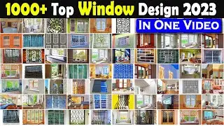 1000+ Modern window design idea 2023 || wooden window designs || window grill design | window design