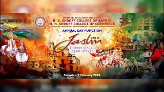 Annual Day Function | Jashn 2025-26 Live | KES Shroff College