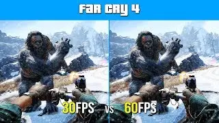 30FPS vs 60FPS In Far Cry 4