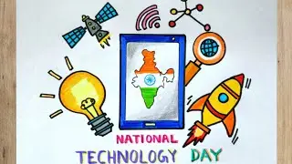 National Technology Day Drawing | National Technology day Poster making Easy #nationaltechnologyday