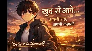 Khud Se Aage | Anime Boy Motivational Song | Believe in Yourself