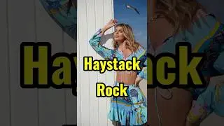 Haystack Rock #PacificOceanViews #NatureWonders #CoastalBeauty #RockFormation #BeachExplore #Shorts