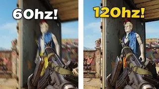I PLAYED ON 120HZ ON THE PS5 FOR THE FIRST TIME AND THIS HAPPENED!!!
