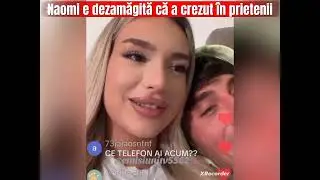 Naomi dezamăgită de fostele prietene, plânge pe live❗️😭 Casa Iubirii