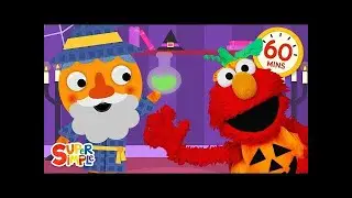 Monster Party featuring Sesame Street + More   Kids Halloween Hits!   Super Simple Songs