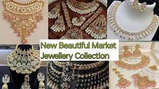 2025New Market Jewellery Collection/beautiful Necklace design#bridalset#jewellery#neclacedesign#2025
