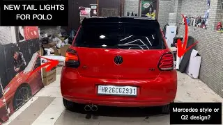 Finally installing new Aftermarket back light in polo gt tsi | polo Gt Tsi modified | Modified  Polo