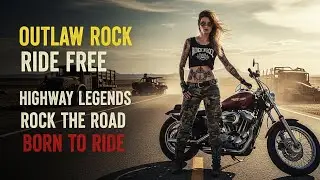 Biker Rock Anthems 🔥 Ride Free, Ride Loud #bikerrock #ridingmusic #freedomrock